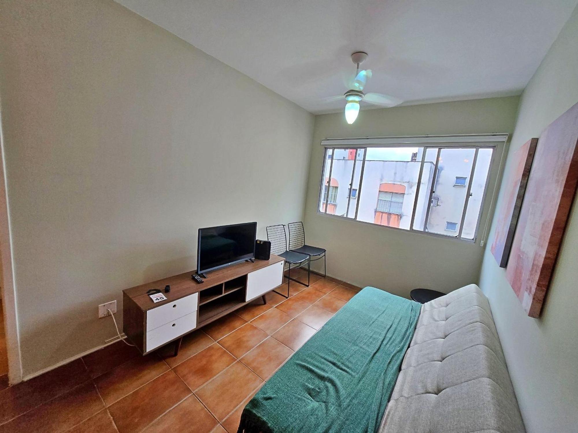 Ap 01 Dorm Prox De Tudo! Wi-fi, Ar Cond Apartamento Guarujá